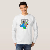 Koala Bear mit Rucksack T-Shirt (Vorne ganz)