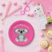Koala Bear Niedlich Kid Birthday Party Pappteller (Party)