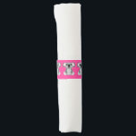 Koala Bear Niedlich Kid Birthday Party Serviettenband<br><div class="desc">Adorable kuschelige Koalabären mit rosa machen ein vollkommenes Geburtstagsthema,  für ein Mädchen,  einen Jungen oder ein Kind,  das diese niedlichen australischen Koalabären Lieben! Ideal für tierliebende Kinder! Auch perfekt für den ersten Geburtstag eines Babys!</div>