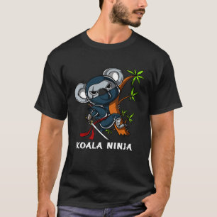 Koala Bear Ninja Samurai Martial Arts Animal Kids T-Shirt