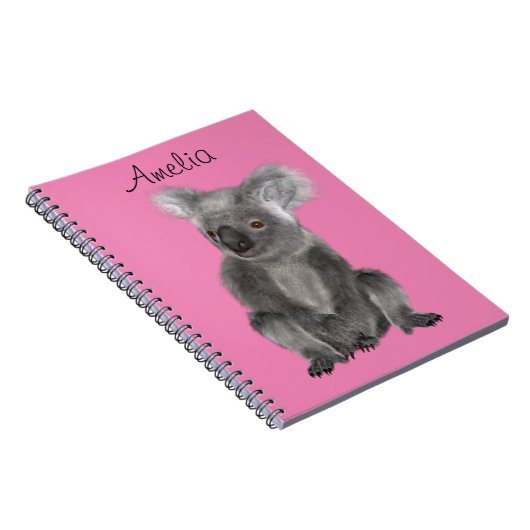 Koala Bear Notizblock (Rechte Seite)