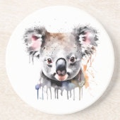 Koala Bear Portrait Getränkeuntersetzer (Vorne)