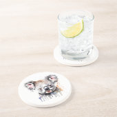 Koala Bear Portrait Getränkeuntersetzer (Seite)