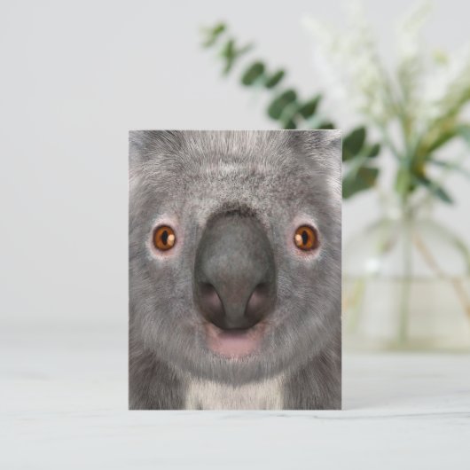 Koala Bear Postkarte (Stehend Vorderseite)