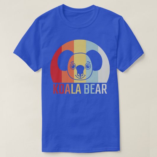 Koala Bear Retro 2 T-Shirt (Design vorne)