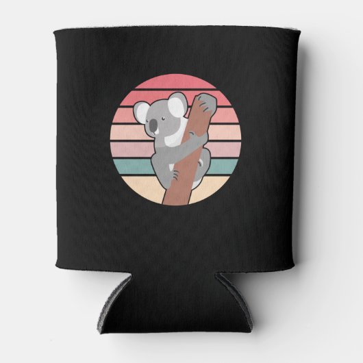 Koala Bear Retro Dosenkühler (Vorderseite)