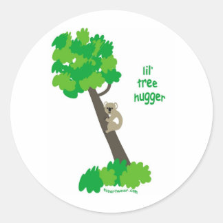Koala Bear Runder Aufkleber