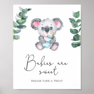 Koala Bear - Säuglinge sind süß Poster