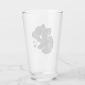 Koala Bear Silhouette Glas (Rückseite)