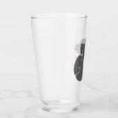 Koala Bear Silhouette Glas (Rechts)