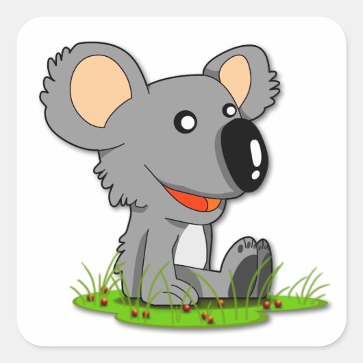 Koala Bear Sticker (Vorderseite)