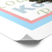 Koala Bear und Baby Poster (Ecke)