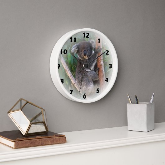 Koala Bear Wall Clock Wanduhr (Büro)