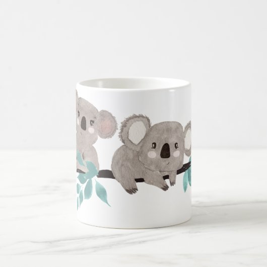 Koala Bear Wasserfarbe Malte Tasse (Mittel)