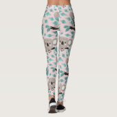 Koala Bear Water Color Leggings (Rückseite)