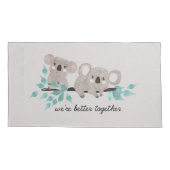 Koala Bear Water Colour Kissen Case Kissenbezug (Rückseite)