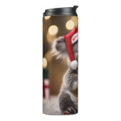 Koala Bear Wear Weihnachtsmannmütze, Thermosbecher (Nach links gedreht)
