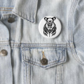 Koala Bear Wild Animal Nature Illustration Art Button (Beispiel)