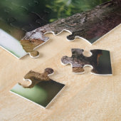 Koala Bear Wild Animal Sleeping auf einem Bambusba Puzzle (Seite)
