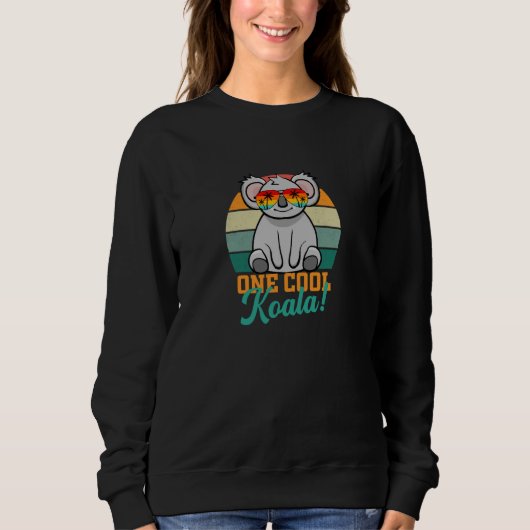 Koala bear Wild Koala Day Wildlife men women kids Sweatshirt (Vorderseite)