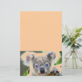 Koala Bears Briefpapier (Stehend Vorderseite)