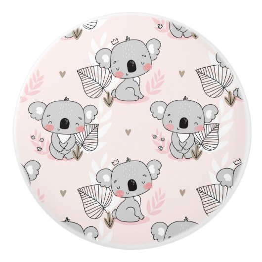 Koala Bears Keramikknauf (Vorderseite)