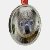 Koala Bears Ornament Aus Metall (Rechts)