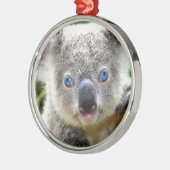 Koala Bears Ornament Aus Metall (Links)