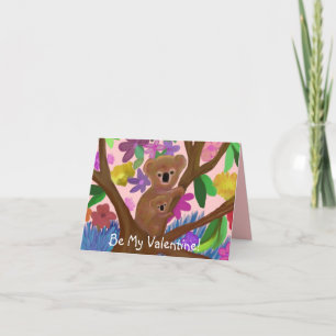 Koala Bears Valentine Card Feiertagskarte