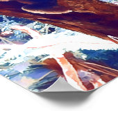 Koala bei Baumarten in Australien Poster (Ecke)