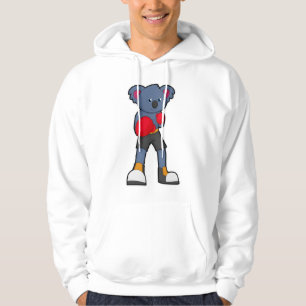 Koala beim Boxen mit Boxhandschuhen Hoodie