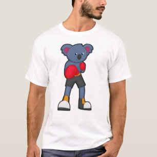 Koala beim Boxen mit Boxhandschuhen T-Shirt