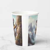 Koala Bergsteigen Pappbecher (Rechts)