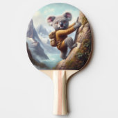 Koala Bergsteigen Tischtennis Schläger (Rückseite)