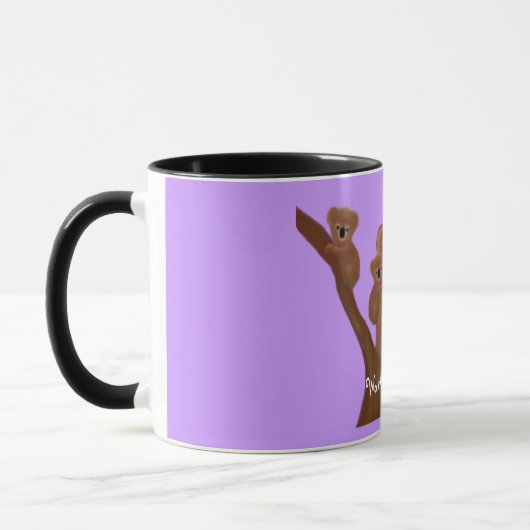 Koala-beste Mama-Tasse Tasse (Links)