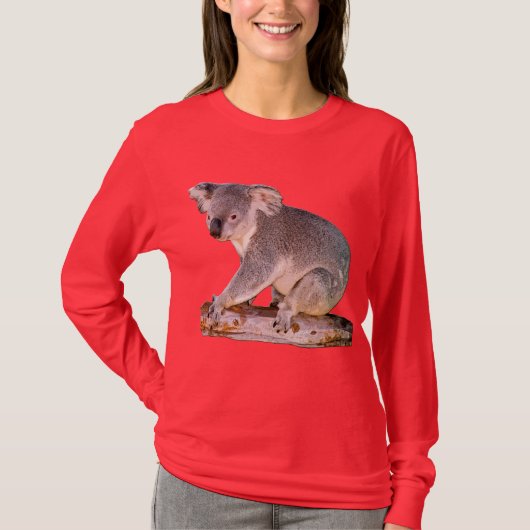 Koala-Bild T-Shirt (Vorderseite)