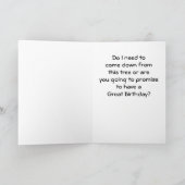 "KOALA BIRTHDAY GREETINGS" KARTE (Innenseite)