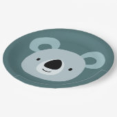 Koala Birthday Kids Room Wall Art Paper Teller (Schrägansicht)
