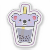 Koala Boba Aufkleber (Vorderseite)
