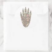 Koala Botanical Footprint Nature Sticker (Tasche)