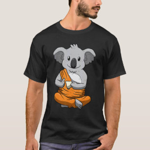 Koala Buddha trinkt Tee Zen Yoga Meditation