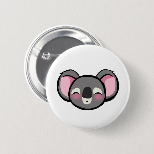 Koala Button (Vorne & Hinten)