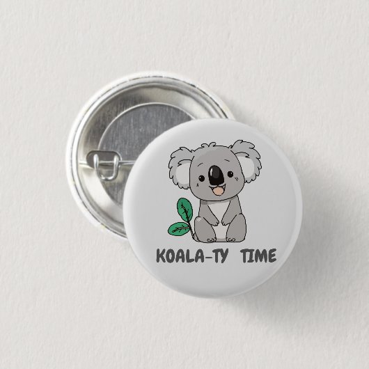 Koala Button (Vorne & Hinten)