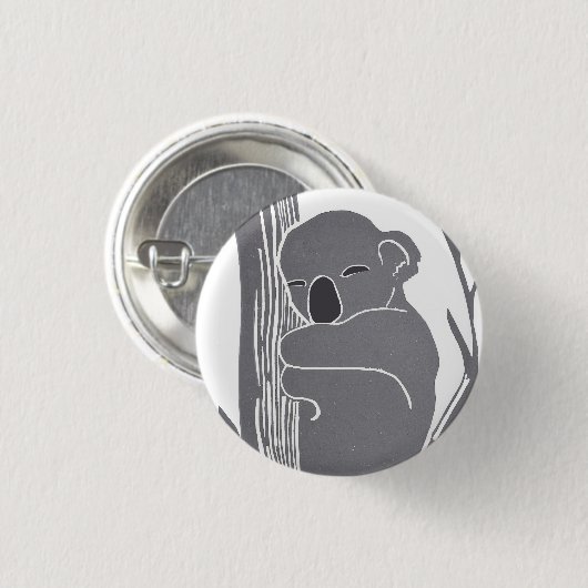 Koala Button (Vorne & Hinten)