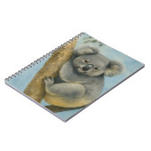 Koala Calm - Wasserfarbenwelt Notizblock (Linke Seite)