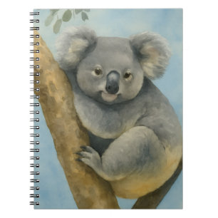 Koala Calm - Wasserfarbenwelt Notizblock