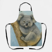 Koala Calm - Wasserfarbenwelt Schürze (Vorderseite)