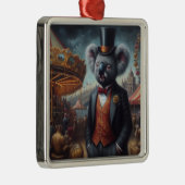 Koala Carnival Ornament Aus Metall (Rechts)