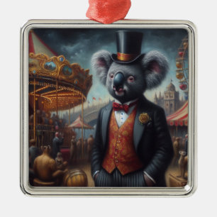 Koala Carnival Ornament Aus Metall