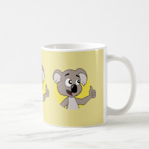 Koala Cartoon Kaffeemaschine Tasse